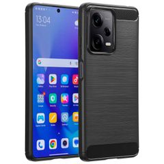 imoshion Brushed Back Cover für das Xiaomi Redmi Note 12 Pro / Xiaomi Poco X5 Pro (5G) - Schwarz