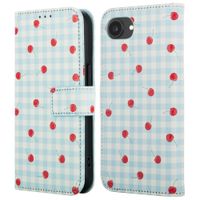 imoshion Design Klapphülle Apple iPhone 17e / 16e - Cherry Check