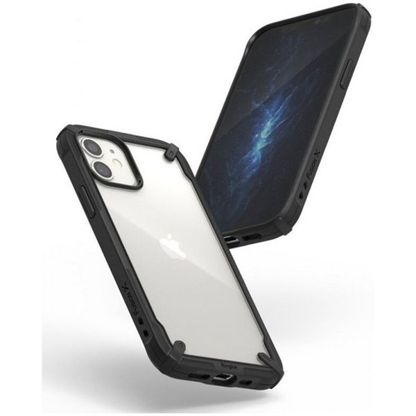 Ringke Fushion X Case für das iPhone 12 Mini - Schwarz