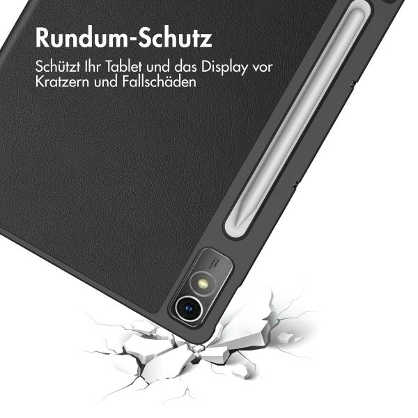 imoshion Trifold Klapphülle Lenovo Tab P12 - Schwarz