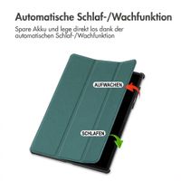 imoshion Trifold Klapphülle Lenovo Idea Tab Pro Gen 2 - Dunkelgrün