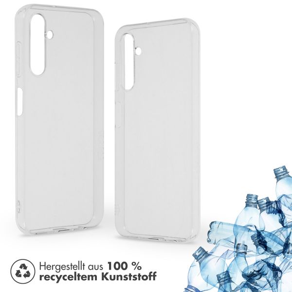 Accezz 100% recyceltes TPU Clear Cover für das Samsung Galaxy A25 (5G) - Transparent