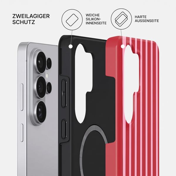 Burga Tough Back Cover MagSafe Samsung Galaxy S26 Ultra - Strawberry Jam