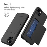 imoshion ﻿Backcover mit Kartenfach für das Apple iPhone 14 Plus - Schwarz