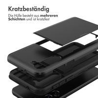 imoshion Backcover mit Kartenfach für das Samsung Galaxy S23 - Schwarz