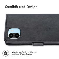 imoshion Luxuriöse Klapphülle für das Xiaomi Redmi A1 / A2 - Schwarz