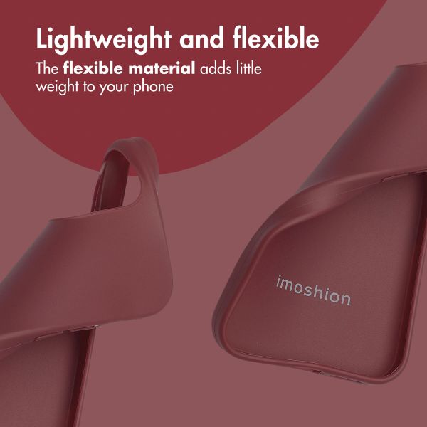 imoshion TPU Color Cover Apple iPhone 12 (Pro) - Wine Red