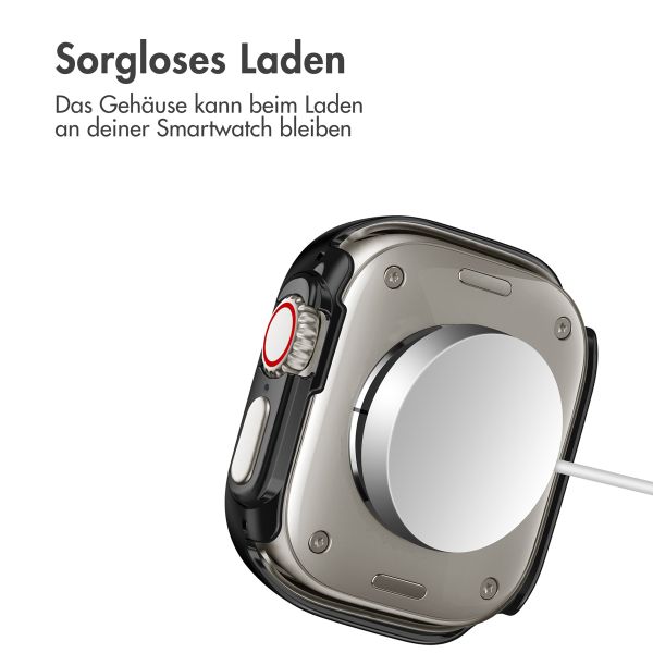 imoshion Full Cover Hard Case Apple Watch Ultra / Ultra 2 / Ultra 3 - 49 mm - Schwarz