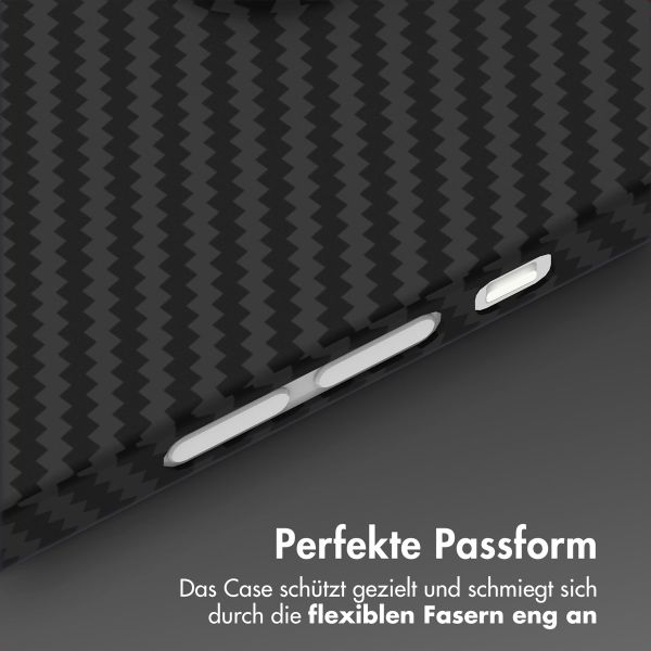Accezz MagSafe Kevlar Hülle Apple iPhone 13 Pro - Schwarz
