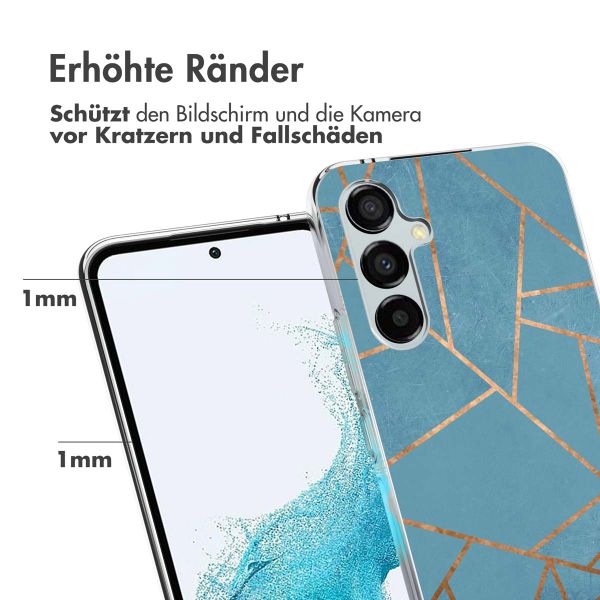 imoshion Design Hülle Samsung Galaxy A54 (5G) - Blue Graphic