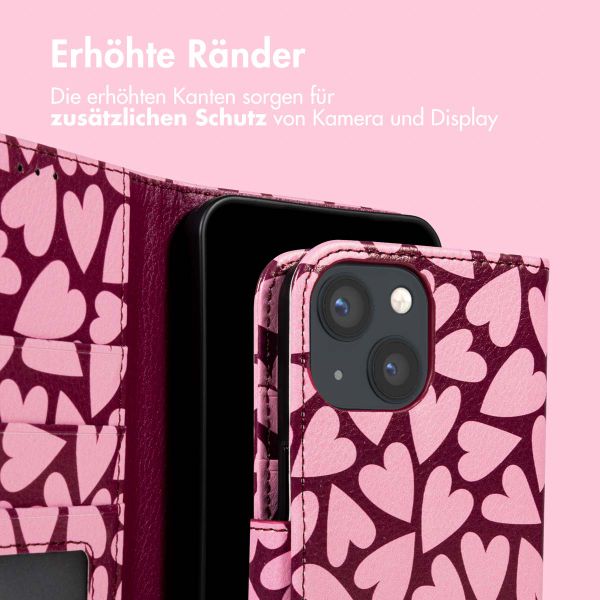 imoshion Design Klapphülle Apple iPhone 15 - Hearty Blush