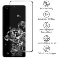 Accezz Full Cover Screen Protector aus gehärtetem Glas Samsung Galaxy S20 Ultra