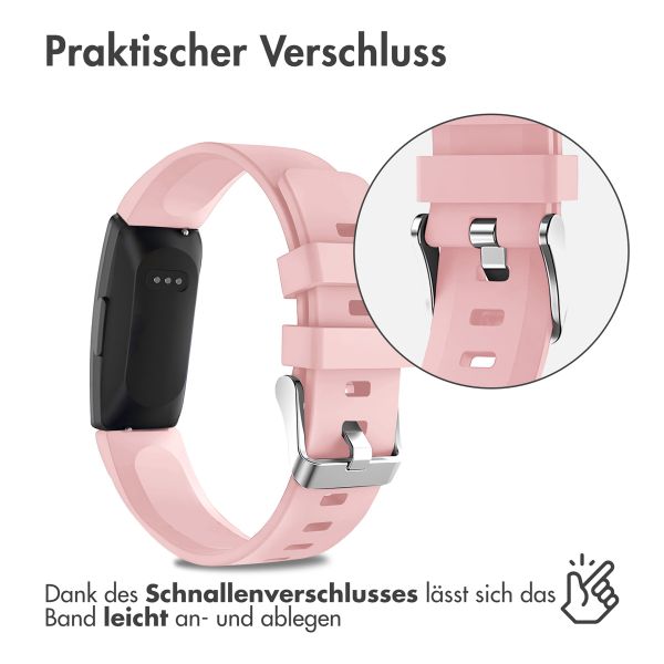 imoshion Silikonarmband für das Fitbit Ace 2 - Rosa