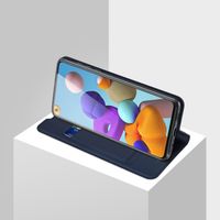 Dux Ducis Slim TPU Klapphülle Dunkelblau für das Samsung Galaxy A21s