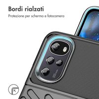 imoshion Thunder Backcover Motorola Moto G22 / E32 / E32s - Schwarz