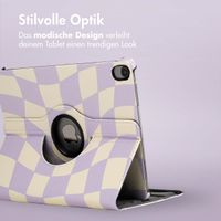 imoshion 360° drehbare Design Klapphülle Apple iPad Air 5 (2022) / Air 4 (2020) - Dancing Cubes