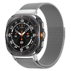 imoshion Milanese Watch Armband für Samsung Galaxy Watch Ultra (2024/2025) - Silber