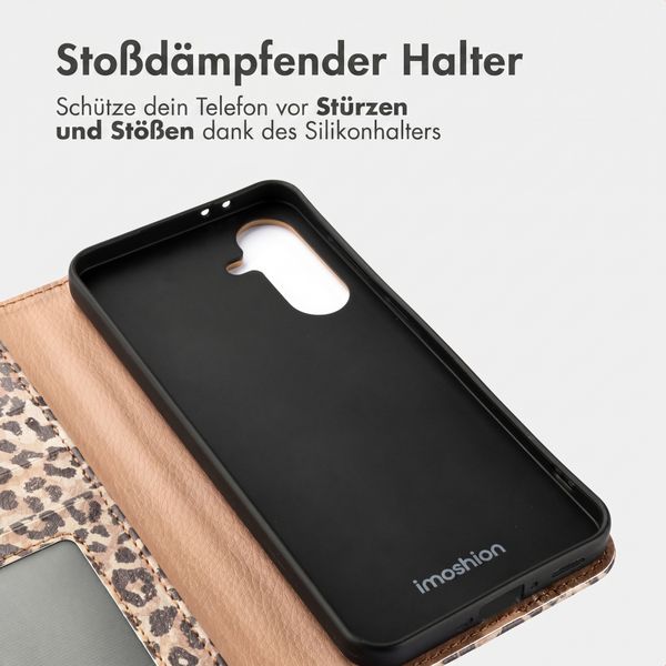 imoshion Design Klapphülle Samsung Galaxy A56 - Leopard Mood