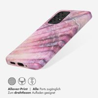 Selencia Aurora Fashion Back Case Samsung Galaxy A33 - Ocean Shell Purple