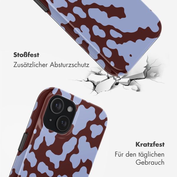 Selencia Vivid Rückabdeckung mit MagSafe Apple iPhone 15 - Moo'd Lavender Glow