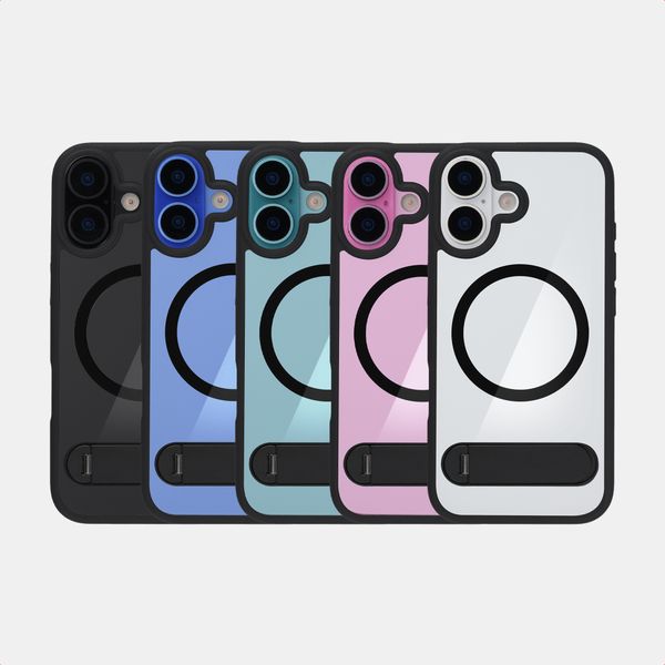 Accezz Hold Backcover mit MagSafe Apple iPhone 16 - Black