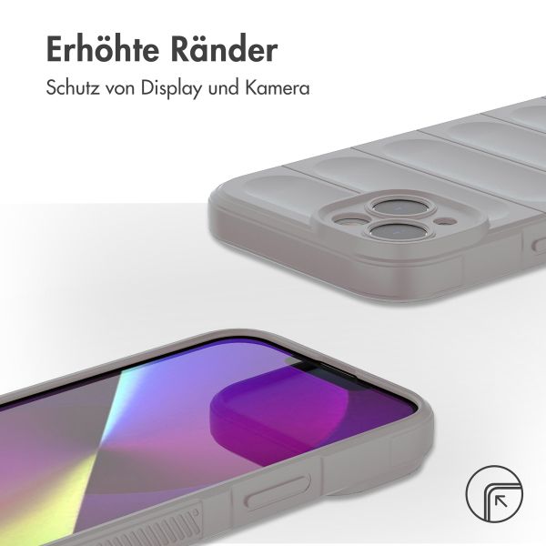 imoshion EasyGrip Back Cover für das iPhone 14 - Grau