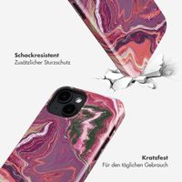 Selencia Vivid Rückabdeckung mit MagSafe Apple iPhone 14 - Marble Purple