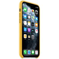 Apple Leder-Case Meyer Lemon für das Apple iPhone 11 Pro