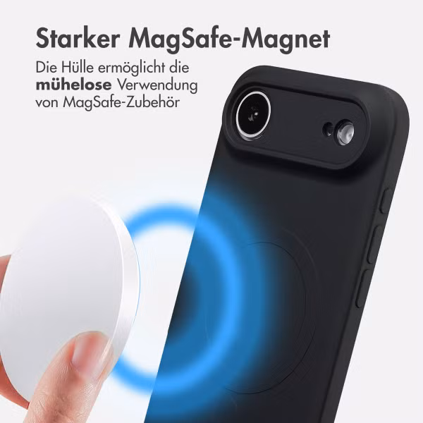 imoshion Color Back Cover mit MagSafe Apple iPhone Air - Schwarz
