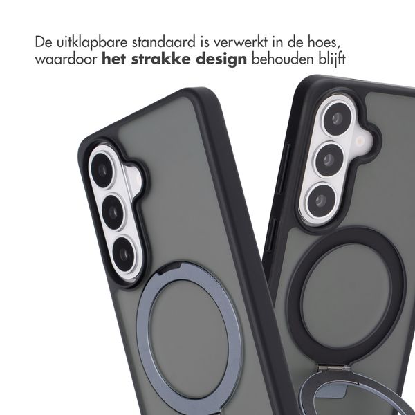 Accezz Ring Stand Backcover mit MagSafe Samsung Galaxy S26 - Schwarz