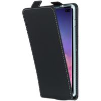 Accezz Flip Case Schwarz für das Samsung Galaxy S10 Plus