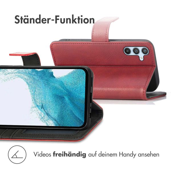 imoshion Luxuriöse Klapphülle Samsung Galaxy A54 (5G) - Rot