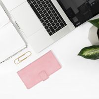 imoshion Luxuriöse Klapphülle Rosa für Samsung Galaxy A01