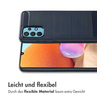 imoshion Brushed Back Cover für das Samsung Galaxy A32 (4G) - Dunkelblau