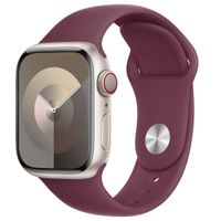 Apple Sport Armband für das  Apple Watch Series 1 t/m 9 / SE (38/40/41 mm) | Series 10 / 11 (42 mm) - Größe S/M - Mulberry