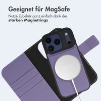 imoshion Herausnehmbare 2-in-1 Luxus-Bookcase Apple iPhone 17 Pro - Violett