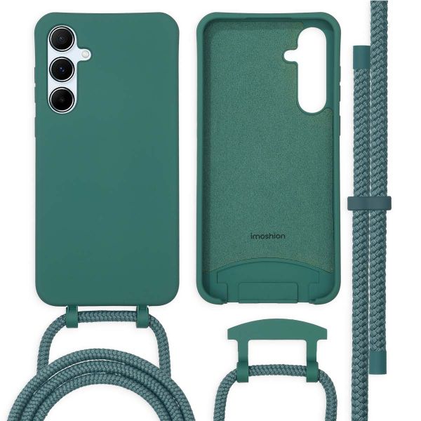 imoshion Color Backcover mit abtrennbarem Band für das Samsung Galaxy A55 - Dark Green