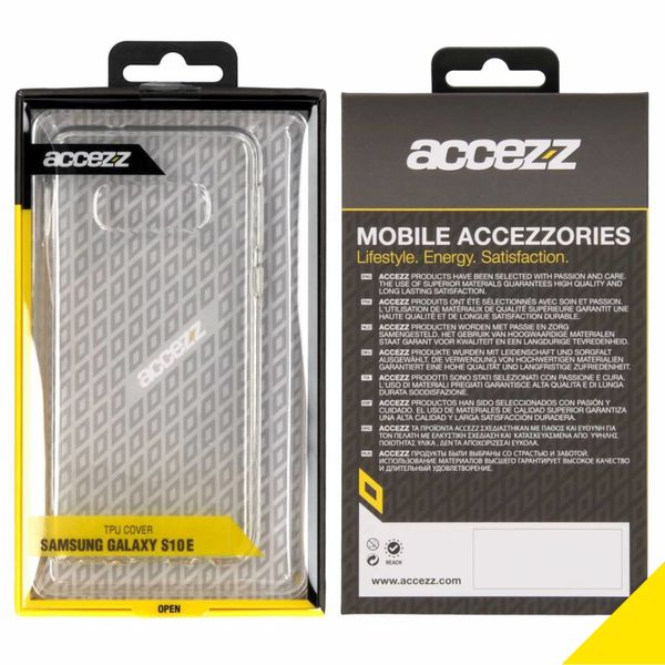 Accezz Clear TPU Backcover Samsung Galaxy S10e - Transparent