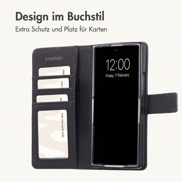 imoshion Luxuriöse Klapphülle Samsung Galaxy Z Fold 8 Ultra - Dunkelblau