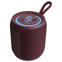 Selencia AquaPlay Bluetooth-Lautsprecher - Drahtloser Lautsprecher - Wasserdicht - Bordeaux