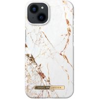iDeal of Sweden Zafari Zebra Fashion Back Case Apple iPhone 13 / 14 / 16e - Carrara Gold