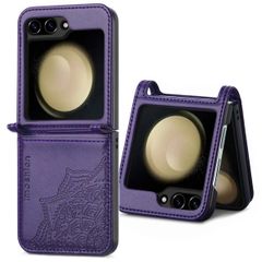 imoshion Mandala Klapphülle Samsung Galaxy Z Flip 5 - Violett