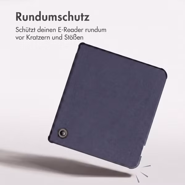 imoshion Klappbare Klapphülle Kobo Libra Colour - Dunkelblau