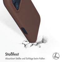 Accezz Liquid Silikoncase mit MagSafe Apple iPhone 18 Pro / 17 Pro - New Tea Brown