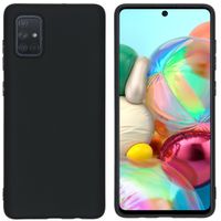 imoshion Color TPU Hülle Schwarz für Samsung Galaxy A71