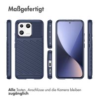 imoshion Thunder Backcover Xiaomi 13 - Dunkelblau
