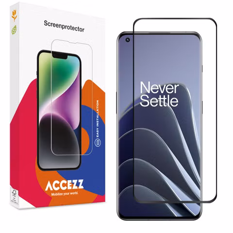 Accezz Displayschutz aus gehärtetem Glas für das OnePlus 10 Pro / OnePlus 11