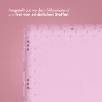 imoshion Schutzhülle mit Handgriff kindersicher Samsung Galaxy Tab A11 Plus / A9 Plus - Hellrosa