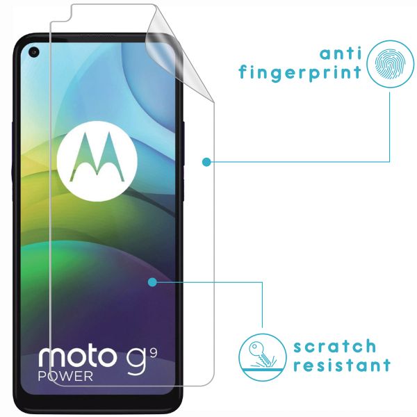 imoshion Displayschutz Folie 3er-Pack Motorola Moto G9 Power