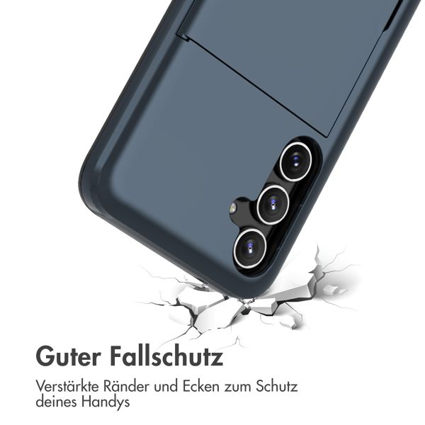 imoshion Backcover mit Kartenfach für das Samsung Galaxy S23 FE - Dunkelblau